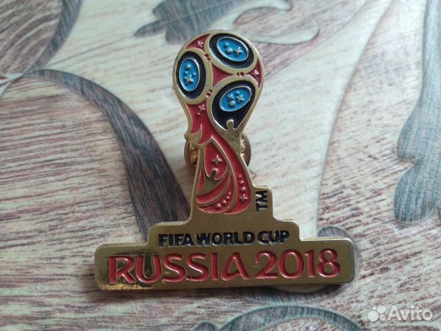 Значок чемпионата мира по футболу 2018