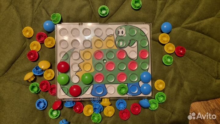 Мозаика для малышей с большими кнопками