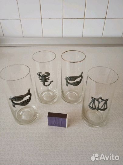 Стаканы 4 шт