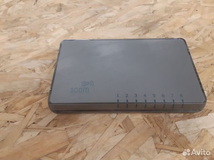 Коммутатор 3 com switch 8