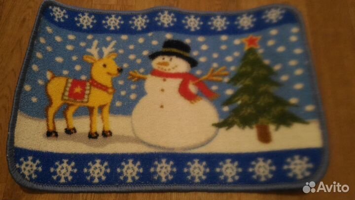 Коврик новогодний новый