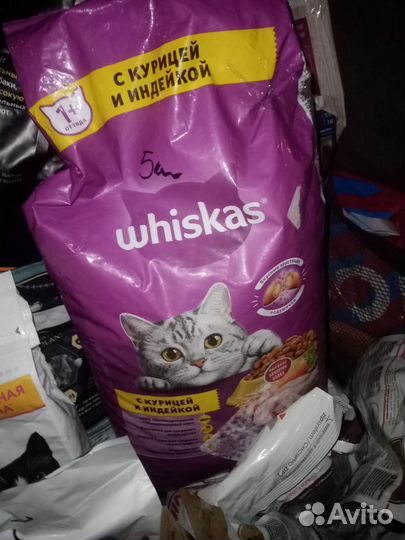 Корм для кошек whiskas вискас