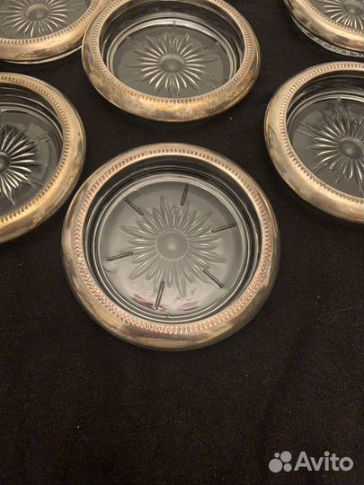 Подставки под бутылки/бокалы. Винтаж Италия