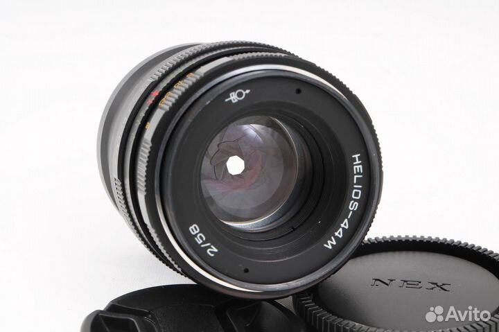 Гелиос-44М 58 mm f/ 2 + переходник на Sony E NEX