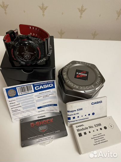 Часы Casio G-Shock GA-400-HR-1A