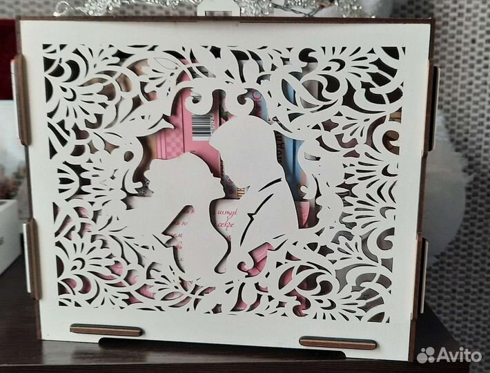 Свадебный сундук для денег