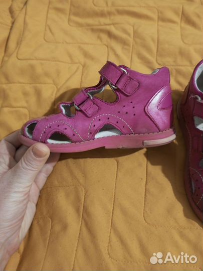 Сандалии для девочки 25 размер ортопедические