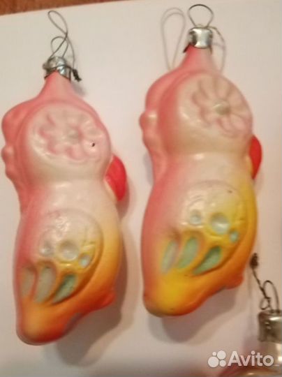 Елочные игрушки СССР
