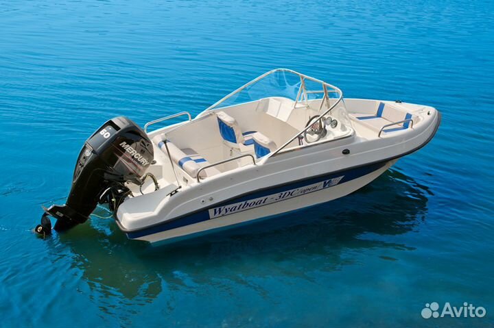Новый открытый катер Wyatboat 3DC от производителя