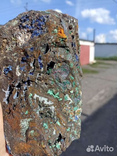 Азурит, малахит