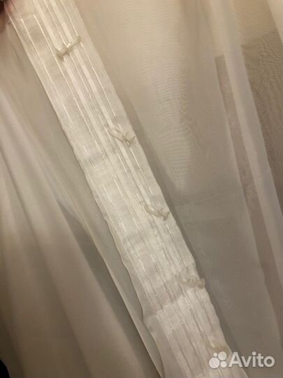 Комплект шторы и тюль новые