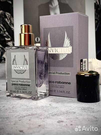 Paco rabbane invictus духи мужские 33мл