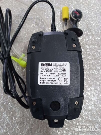 Компрессор для аквариума eheim 100