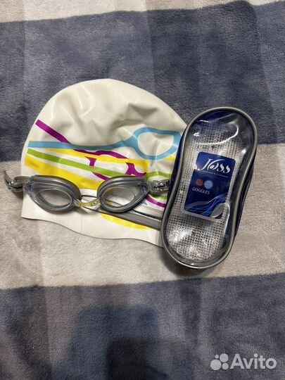 Шапочка для плавания mad wave joss