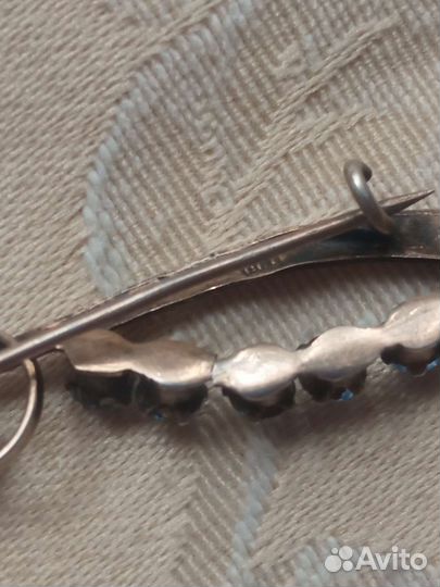 Брошь серебро СССР