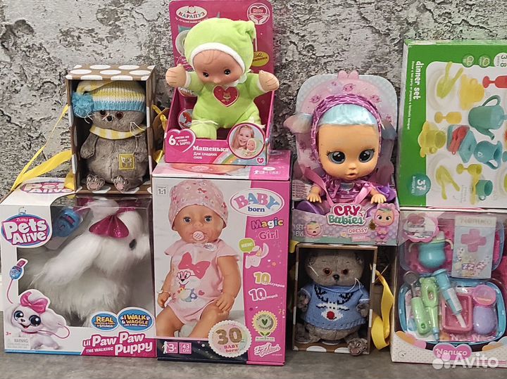 Новые игрушки для девочек