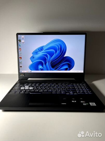 Игровой ноутбук asus tuf i5 10300 1650 16gb ssd