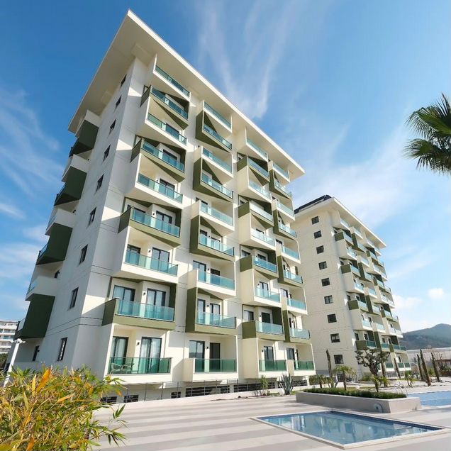 1-к. квартира, 50 м² (Турция)