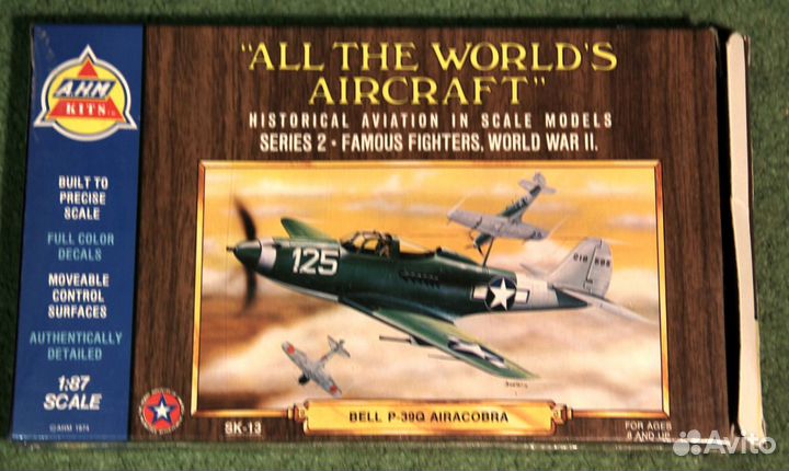 Самолет bell P-39Q airacobra 1100