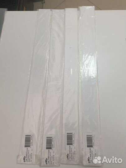 Декоративная вставка в рельс Elfa (60см) цв.белый