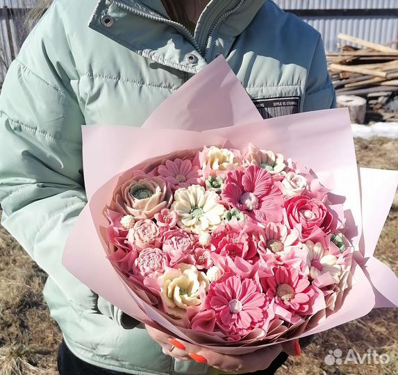 Букет из шоколадных роз