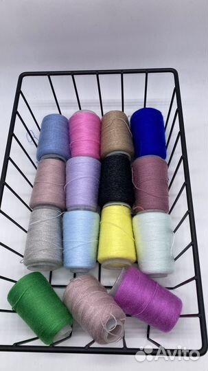 Катушки доп нити от пуха норки 15 шт