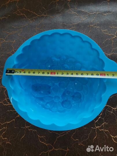 Силиконовая форма для выпечки торта или бисквита