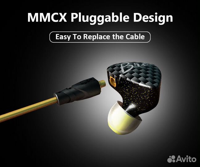 Hi-res двухдрайверные Nicehck Bro (1DD+1BA). Новые