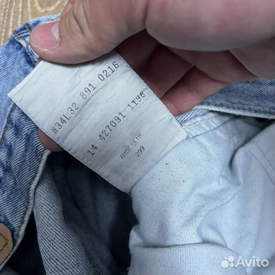 Джинсы Levis 891 orange tab