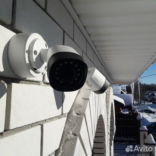 Установка камер видеонаблюдения