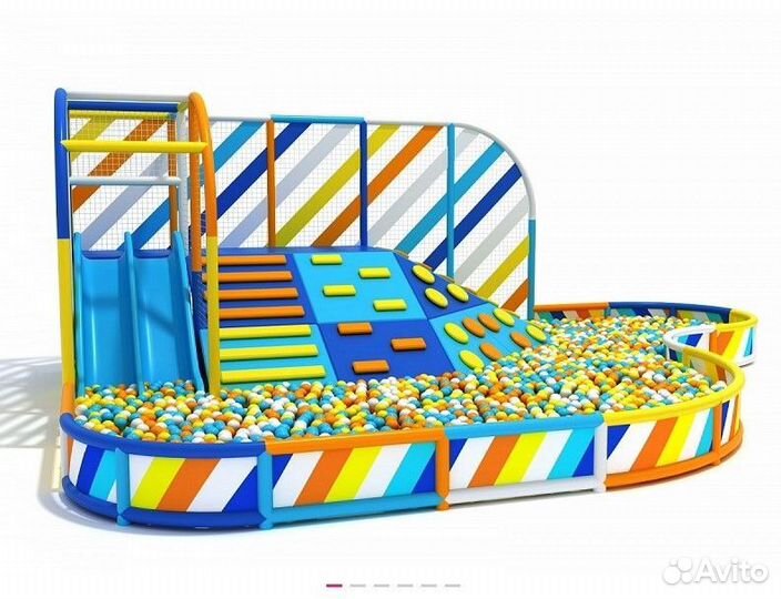 Горка-вулкан 