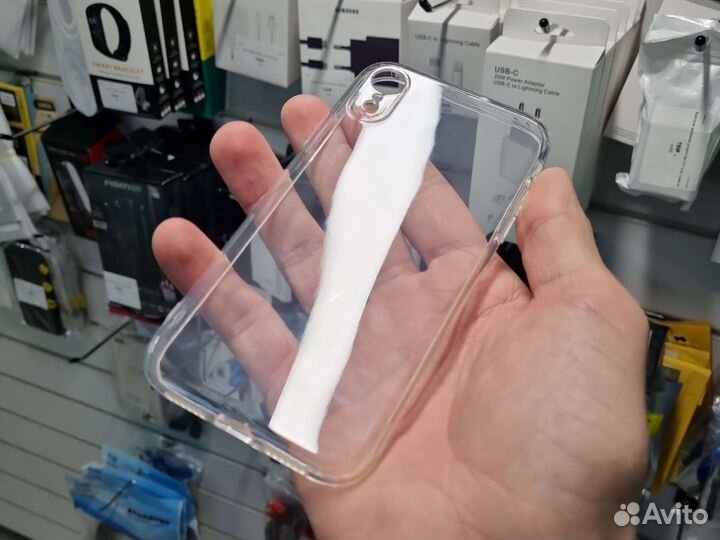 Чехол прозрачный iPhone xr