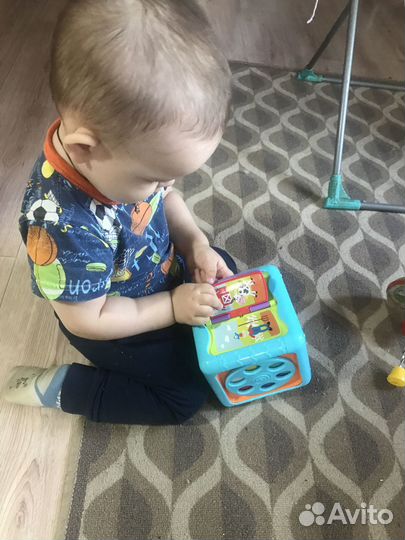 Кубик baby go присоска юла