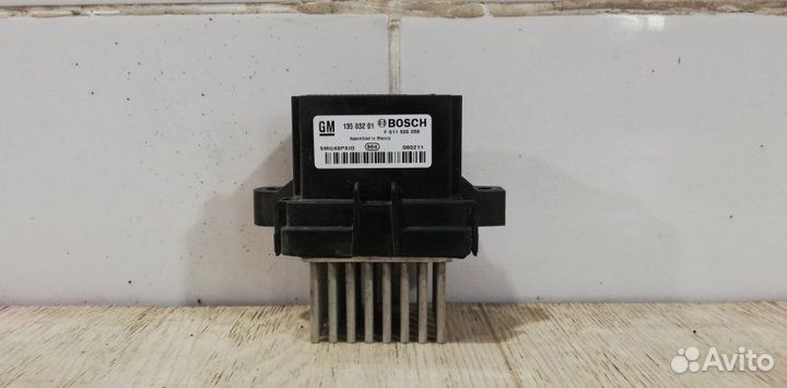 Резистор отопителя Chevrolet Cruze 2009-2016