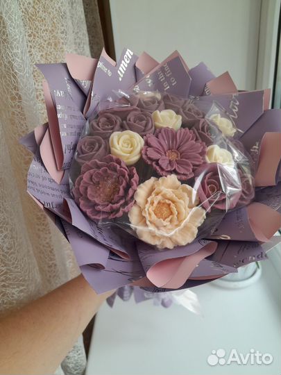 Букет из шоколадных роз. Подарок на день рождения