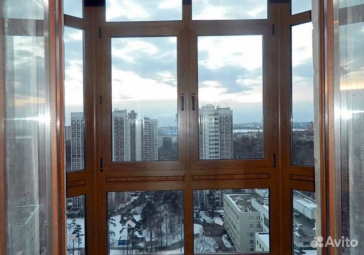 Остекление балконов и лоджий под ключ A4763