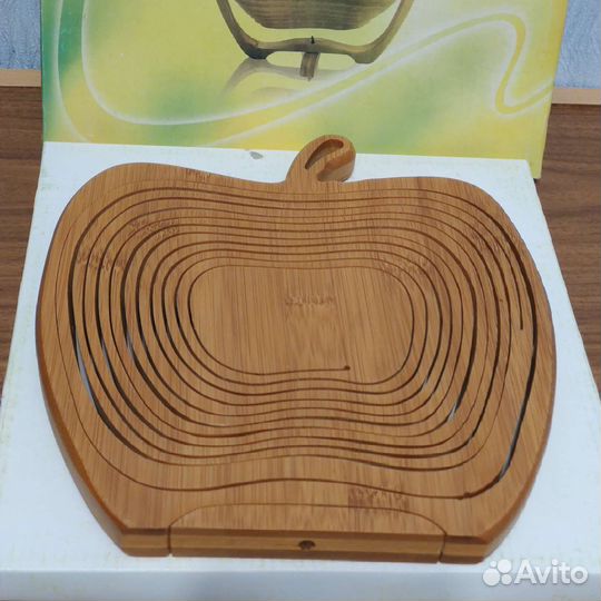 Новая Ваза для фруктов Фруктовница деревянная