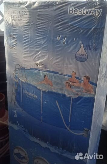 Новый каркасный бассейн Bestway Steel Pro, 366x122