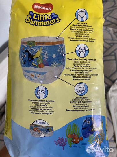 Huggies трусики для плавания