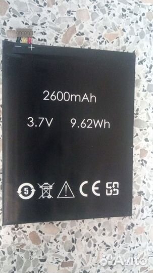 Аккумулятор 3.7v BAK G386482P TLG13H08