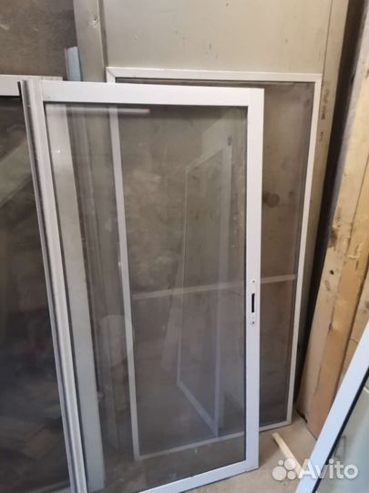 Алюминиевые раздвижные окна на балкон бу