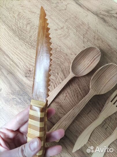 Деревянная посуда. Продаётся только набором