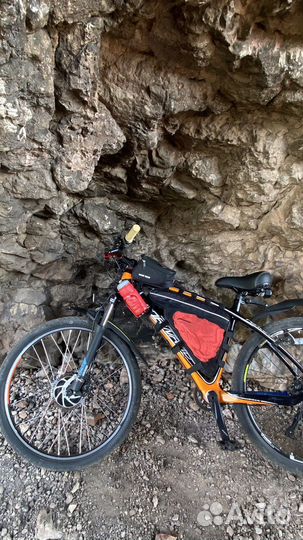 Электровелосипед Карбоновый рама 18