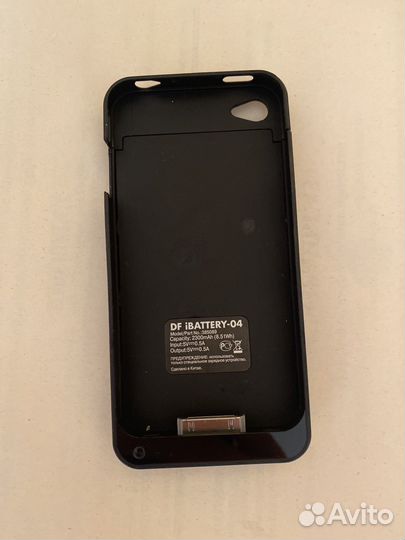Чехол аккумулятор iPhone 4