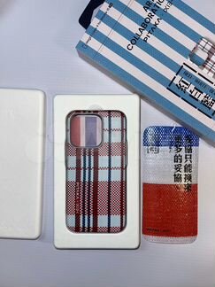 Pitaka iPhone 15 pro red-white-blue