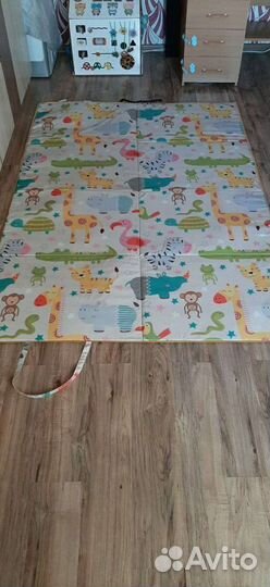 Складной детский коврик
