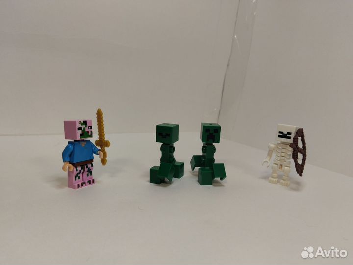 Набор конструктор Lego minecraft мини фигурки