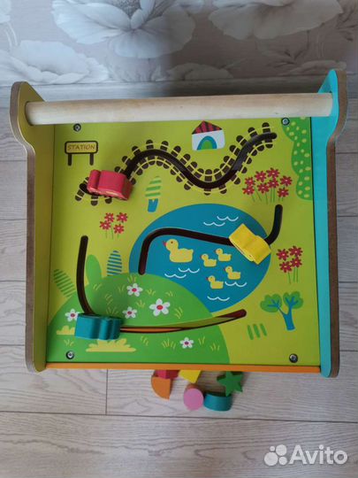 Развивающие деревянные игрушки