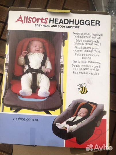 Матрасик и подголовники для автокресла и коляски