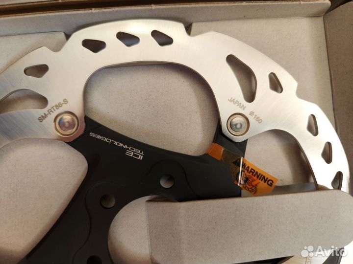 Тормозные диски Shimano sm-rt86(6 болтов)